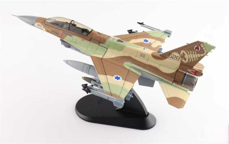HOBBY MASTER F-16D Barak 628 105 Squadron The Scorpion IAF (with 4 x GBU-31) 1:72 Airplane Pre-built Model