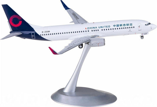 NG Models China United Airlines Boeing 737-800 B-209M 1:200 Diecast Model view 1