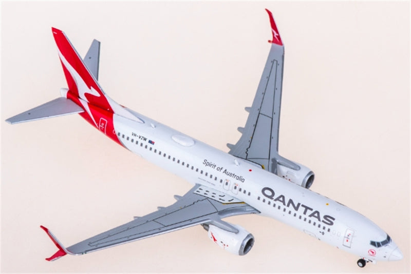 Geminijets 1:400 Qantas Airways Boeing 737 VH-VZW Diecast Model view 1