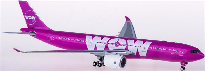 Phoenix WOW air Airbus A330-900neo TF-BIG 1:400 Diecast Model view 1