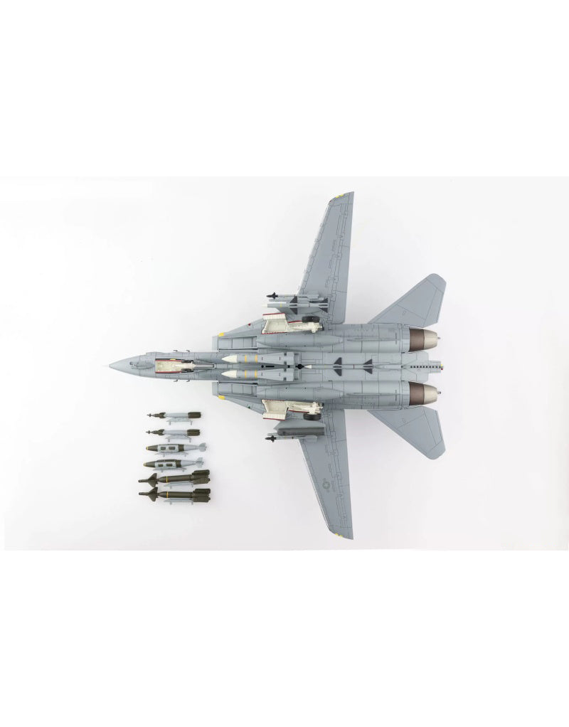HOBBY MASTER US Navy F-14D VF-213 Black Lion 1:72 Model 2006  USS Theodore Roosevelt, Persian Gulf 164394