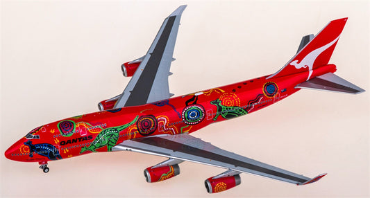 HX Models 1:400 Qantas Boeing 747-400 VH-OJB Model