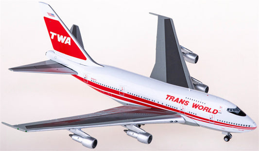 ジェミニジェッツ TWA ボーイング747SP N58201 1:400 飛行機 組み立て済み旅客機モデル ディスプレイ