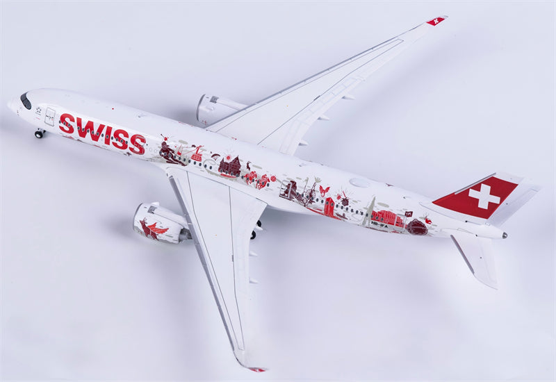 JC Wings 1:400 Swiss Airbus A350-900XWB HB-IFA  DIECAST Model