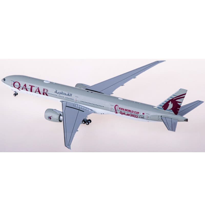 NG Models Qatar Boeing 777-300ER A7-BAN 1:400 Aircraft Pre-built  Airliner Model Display