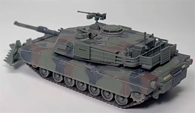 Dragon US M1A2SEP Abrams main battle tank with minesweeper mode 1:72 Tank Pre-built Model
