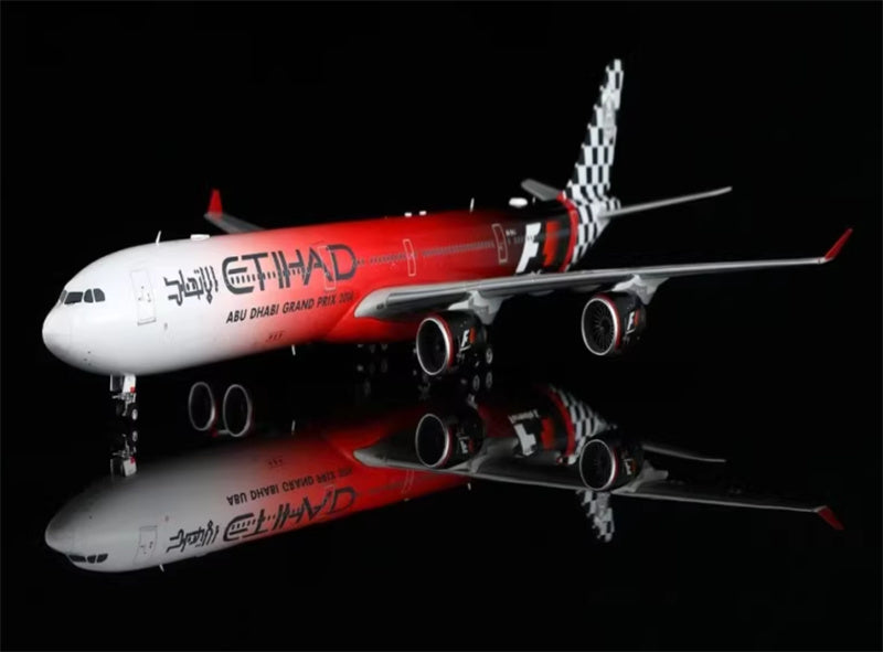 SQ Wings Etihad Airways Airbus A340-600 A6-EHJ 2014 1:200 Aircraft Model