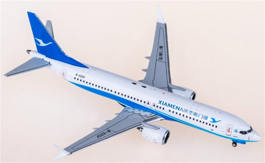 NG Models XiamenAir for Boeing 737 MAX 8 B-225F 1:400 Aircraft Pre-built  Airliner Model Display