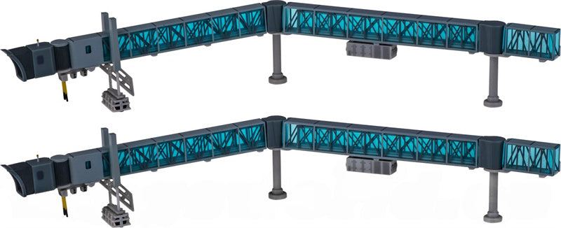 JC Wings Airport Passenger Bridge Boeing 737 Blue 1:200 Accessory Model view 1