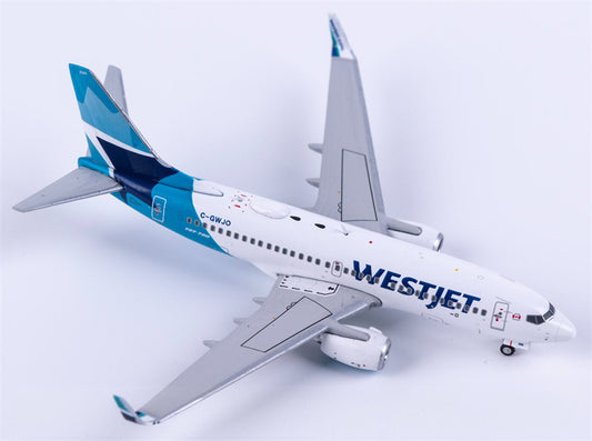 Geminijets WestJet Boeing 737-700W C-GWJO 1:400 Diecast Model view 1