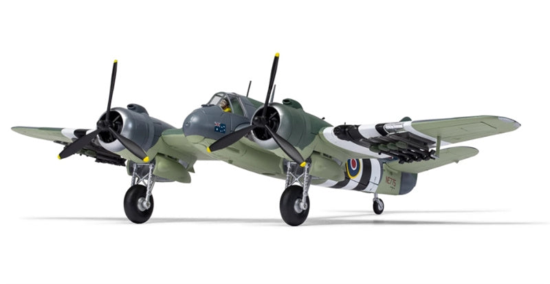 CORGI Bristol Beaufighter TF.X NE775 - 'X2' No.455 (RAAF) Squadron the 'ANZAC Strike Wing' RAF Langham Norfolk June 1944 1:72 Airplane Pre-built Model