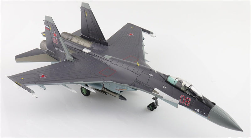 HOBBY MASTER Suchoi Su35S Flanker E Red 08/RF-93648 Russian Air Force Zhuhai Jinwan Airport 2014 1:72 Aircraft Pre-built Model