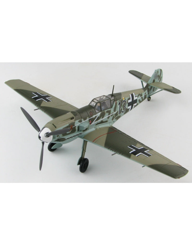 HOBBY MASTER Luftwaffe BF 109E-4 I./JG 77 1:48 Model summer 1940  Blitzkrieg Black 13