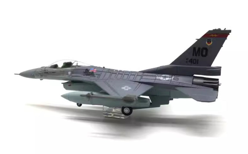 FLOZ US Air Force F-16c Fighting Falcon fighter jet 1:100 Aircraft Pre-built Model