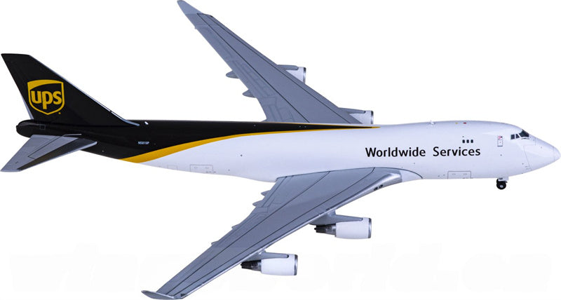Geminijets UPS Boeing 747-400 N581UP 1:400 Diecast Model view 2