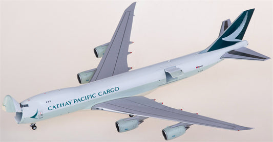 JC Wings Cathay Pacific Cargo Boeing 747-8F B-LJB Interactive Series 1:400 Diecast Model view 1