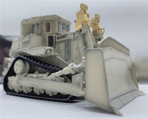 3R US Cat Armoured D9R Bulledozer Dozer teddy bear 1:72 Tank Pre-built Model