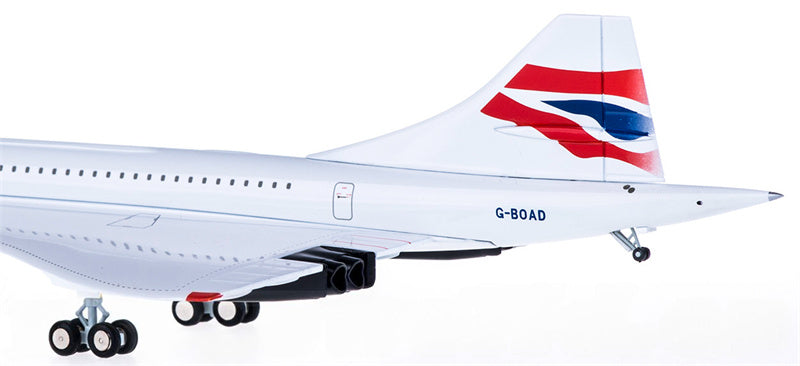 Hogan British Airways Concorde G-BOAD 1:200 Diecast Model view 3
