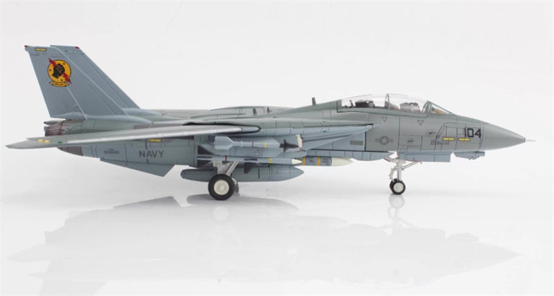 HOBBY MASTER F-14A Tomcat Fist of the Fleet 160685 US Navy 1:72 Airplane Pre-built Model