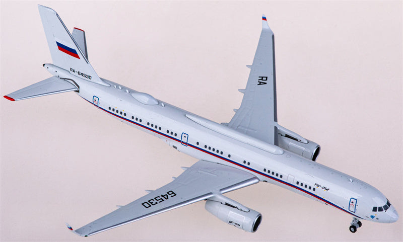 NG Models Russian Air Force for Tupolev TU-214PU-SBUS RA-64530 1:400 Airplane Pre-built  Airliner Model Display