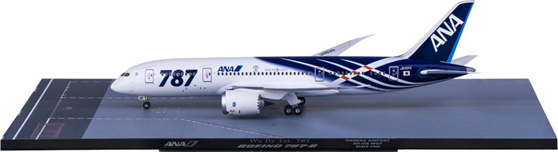 Hogan ANA Boeing 787-8 JA801A Ground Condition 1:200 ABS Model view 1