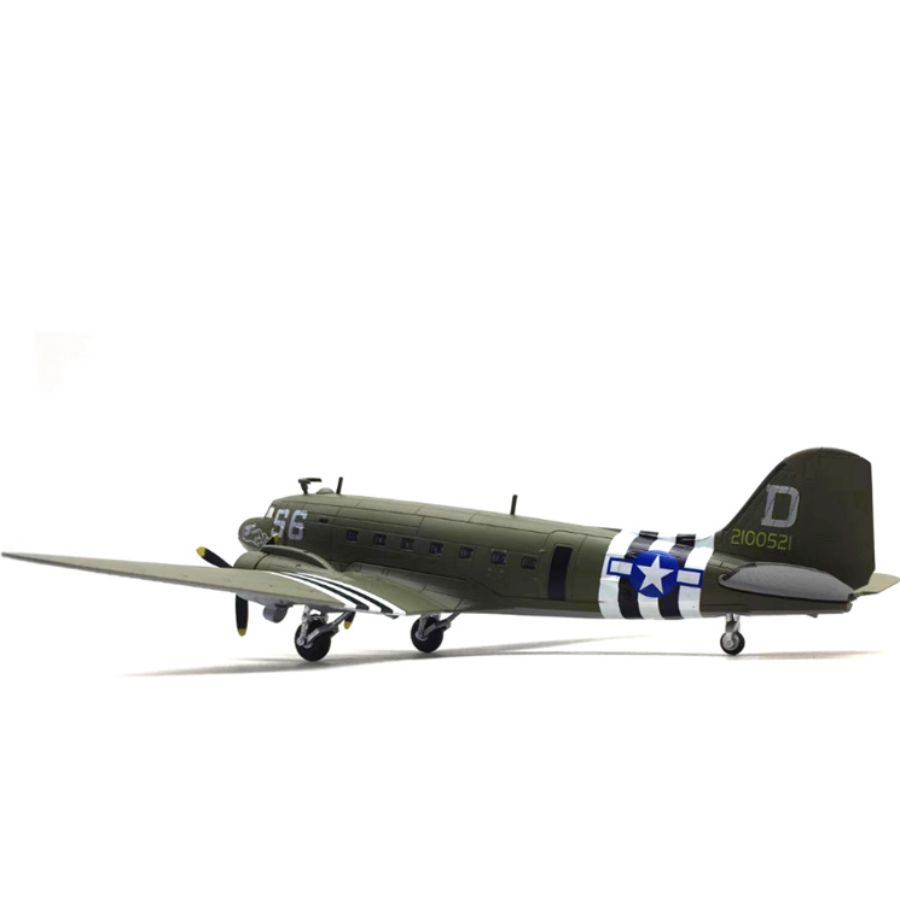 FLOZ Douglas C-47 Air Train Transport Aircraft D 1:100 Aircraft Pre-built Model