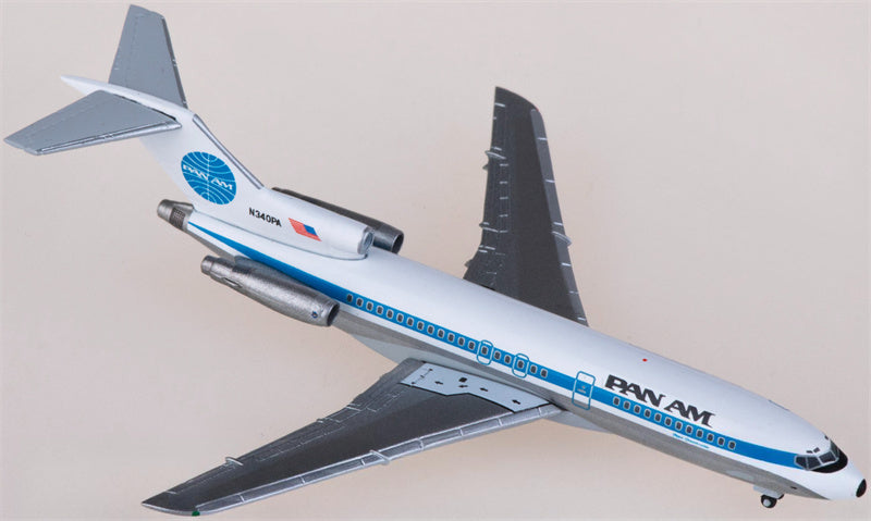 Herpa Pan Am for Boeing 727-100 N340PA 1:500 Airplane Pre-built  Airliner Model Display