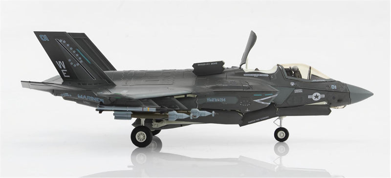 HOBBY MASTER USMC F-35B VMFA-214 Black Sheep 1:72 Model 2023 Beast Mode 170053 / WE-01