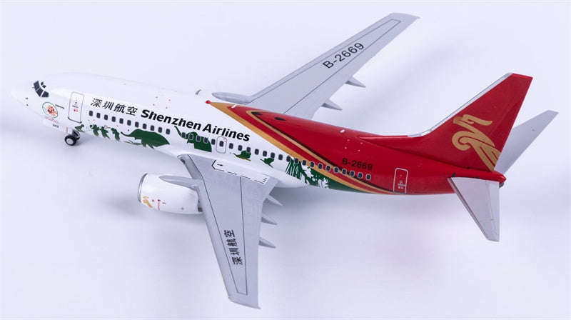 NG Models Shenzhen Airlines Boeing 737-700 B-2669 1:200 Diecast Model view 2