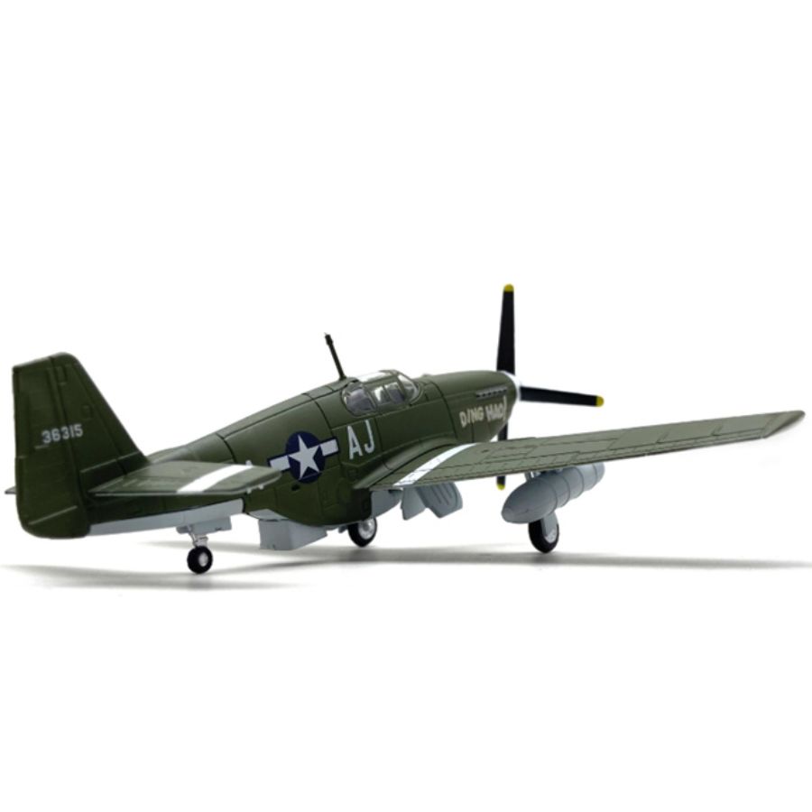 FLOZ US P51-B Mustang fighter jet 1:72 Aircraft Pre-built Model
