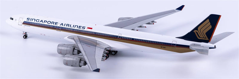 SQ Wings 1:200 Singapore Airlines Airbus A340-500 9V-SGB Diecast Model view 4