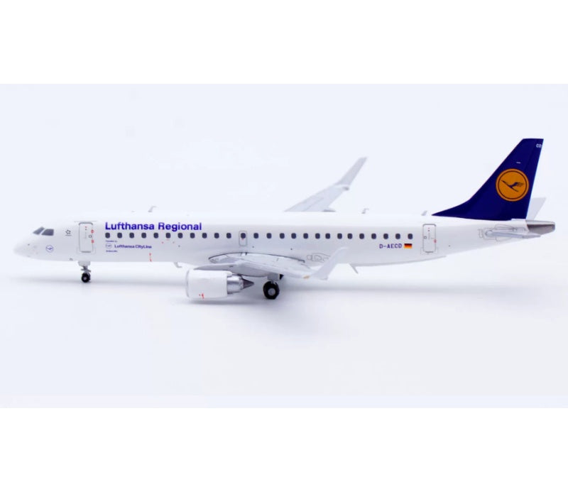JC Wings 1:400 Lufthansa Regional ERJ-190LR D-AECD  DIECAST Model
