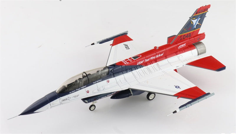 HOBBY MASTER F16D Fighting Falcon X-62A VISTA 86-0048  USAF Test Pilot School Edwards AFB May 2 2024 (w/2 x ACMI pod (wing tip) + 1 center fuel tank) 1:72 Aircraft Pre-built Model
