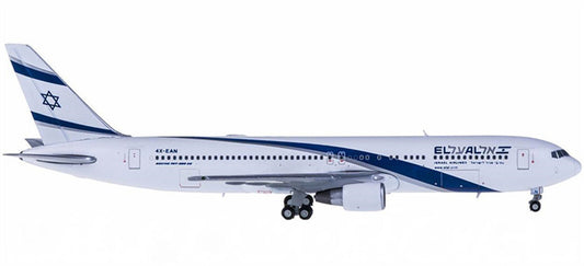 Geminijets El Al Boeing 767-300ER 4X-EAN 1:400 Airplan Diecast Model view 1