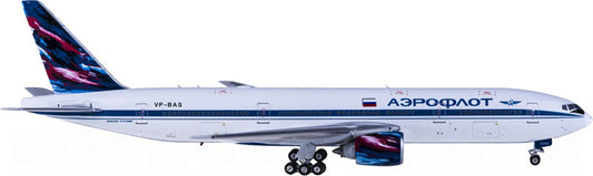 Phoenix Aeroflot Boeing 777-200ER VP-BAS 1:400 Diecast Model view 1