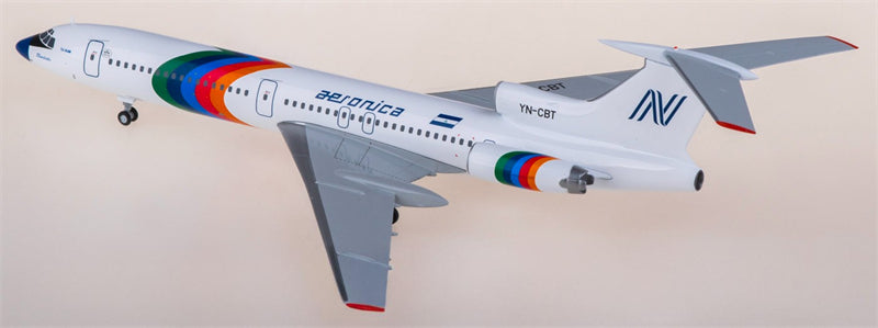 Herpa Aeronica Tupolev TU-154M YN-CBT 1:200 Diecast Model view 4