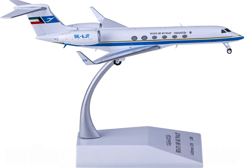 JC Wings State of Kuwait Gulfstream G-V 9K-AJF 1:200 Diecast Model view 3