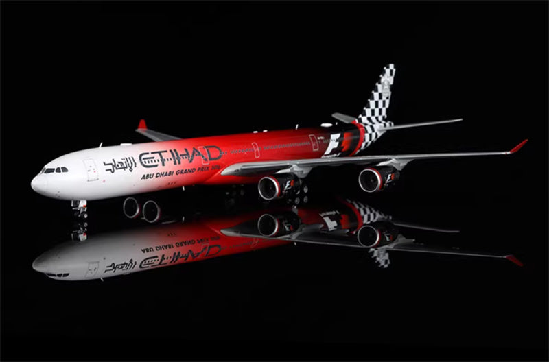 SQ Wings Etihad Airways Airbus A340-600 A6-EHJ 2016 1:200 Aircraft Model
