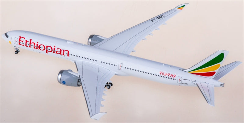 Geminijets Ethiopian Airlines for Boeing 777-9X ET-BBX 1:400 Aircraft Pre-built  Airliner Model Display