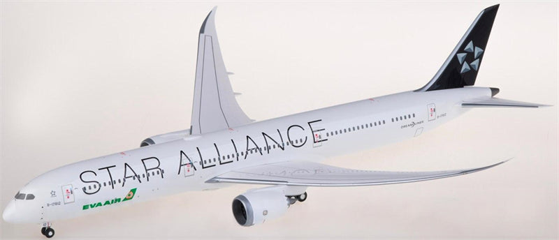 Hogan EVA Air Boeing 787-10 Dreamliner B-17812 Star Alliance 1:200 ABS Model view 1