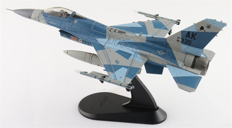 HOBBY MASTER F16C Fighting Falcon Blue Splinter 86-0335 354th Wing 18th AGRS Eielson AFB Alaska 2018 1:72 Aircraft Pre-built Model