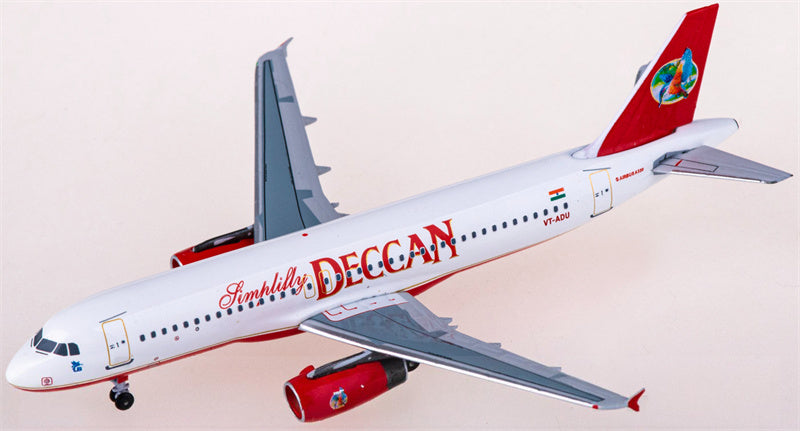 AeroClassics Simplifly Deccan Airbus A320 VT-ADU 1:400 Diecast Model view 3