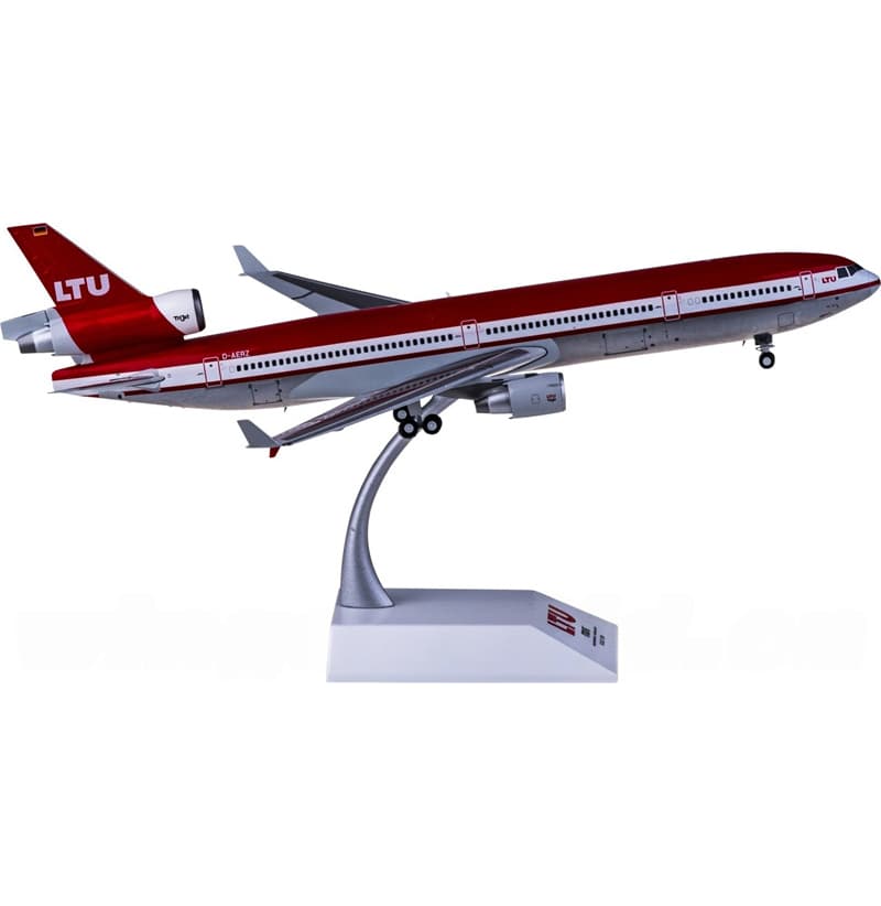 JC Wings LTU International McDonnell Douglas MD-11 D-AERZ 1:200 Aircraft Pre-built  Airliner Model Display