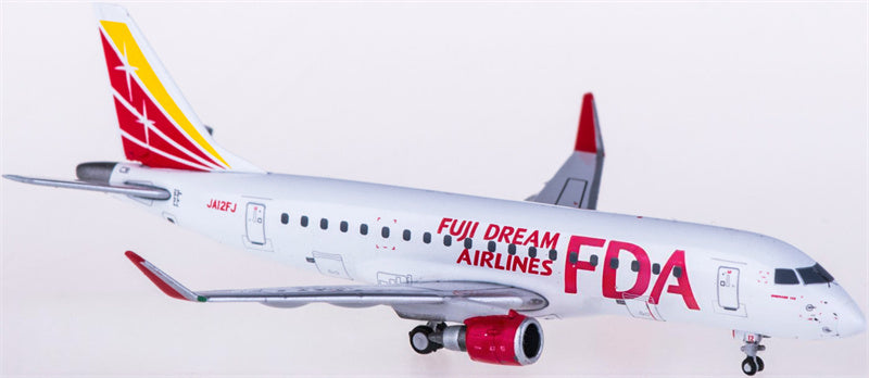 JC Wings Fuji Dream Airlines for Embraer ERJ-170 JA12FJ 1:400 Airplane Pre-built  Airliner Model Display