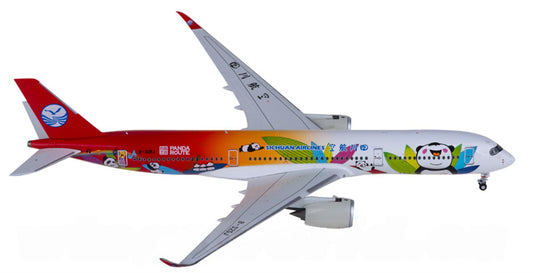 NG Models 1:400 Sichuan Airlines airbus A350-900 B-325J Diecast Model view 1