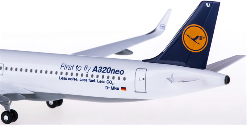 Hogan Lufthansa Airbus A320 NEO D-AINA 1:200 ABS Model view 2