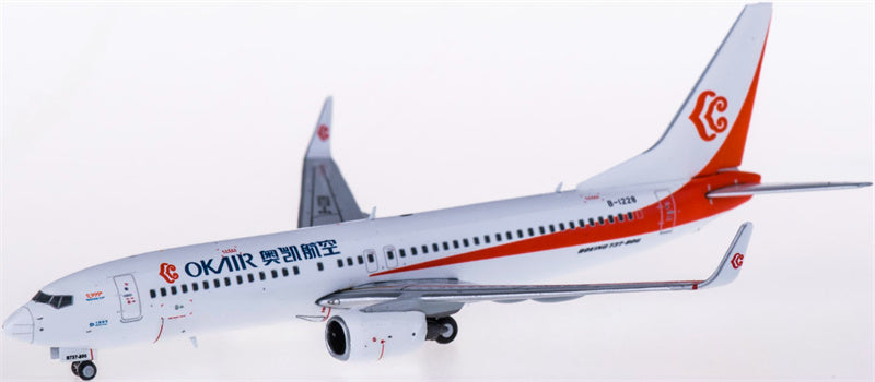 JC Wings OK Air Boeing 737-800 B-1228 1:400 Diecast Model view 3