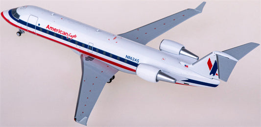 NG Models American Eagle Bombardier CRJ200ERLR N862AS 1:200 Diecast Model view 1