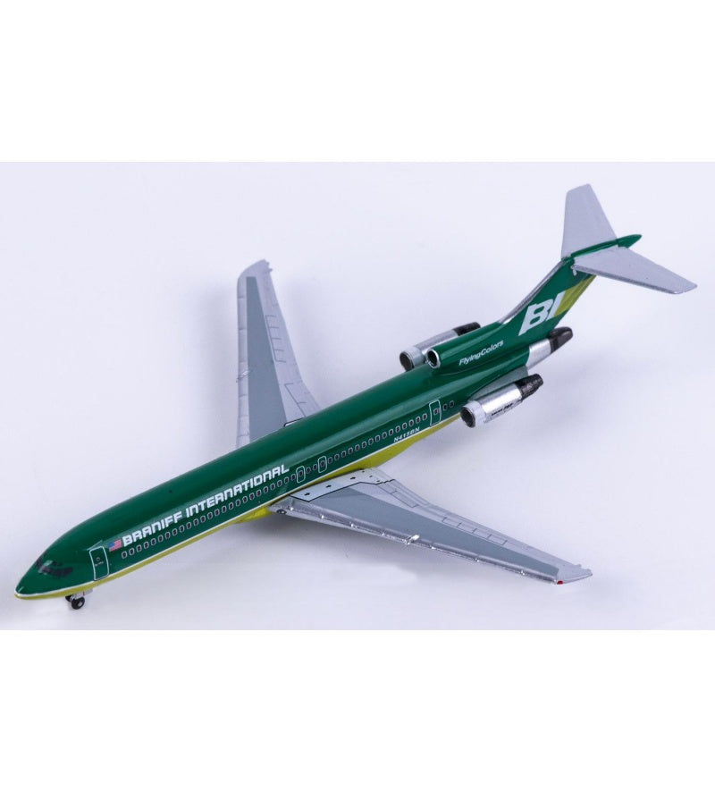 Aeroclassics 1:400 Braniff International Boeing 727-200 N415BN  DIECAST Model