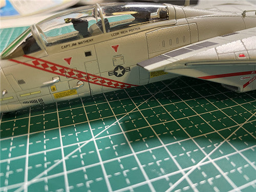 CALIBRE WINGS F-14A VF-102 DIAMONBACKS BUNO 159466 USS AMERICA 1:72 Aircraft Pre-built Model